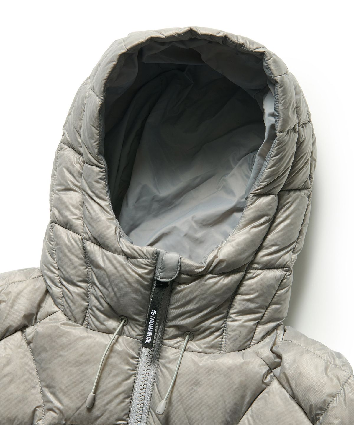노매뉴얼(NOMANUAL) TABULA SHEER DUCK DOWN - CHARCOAL