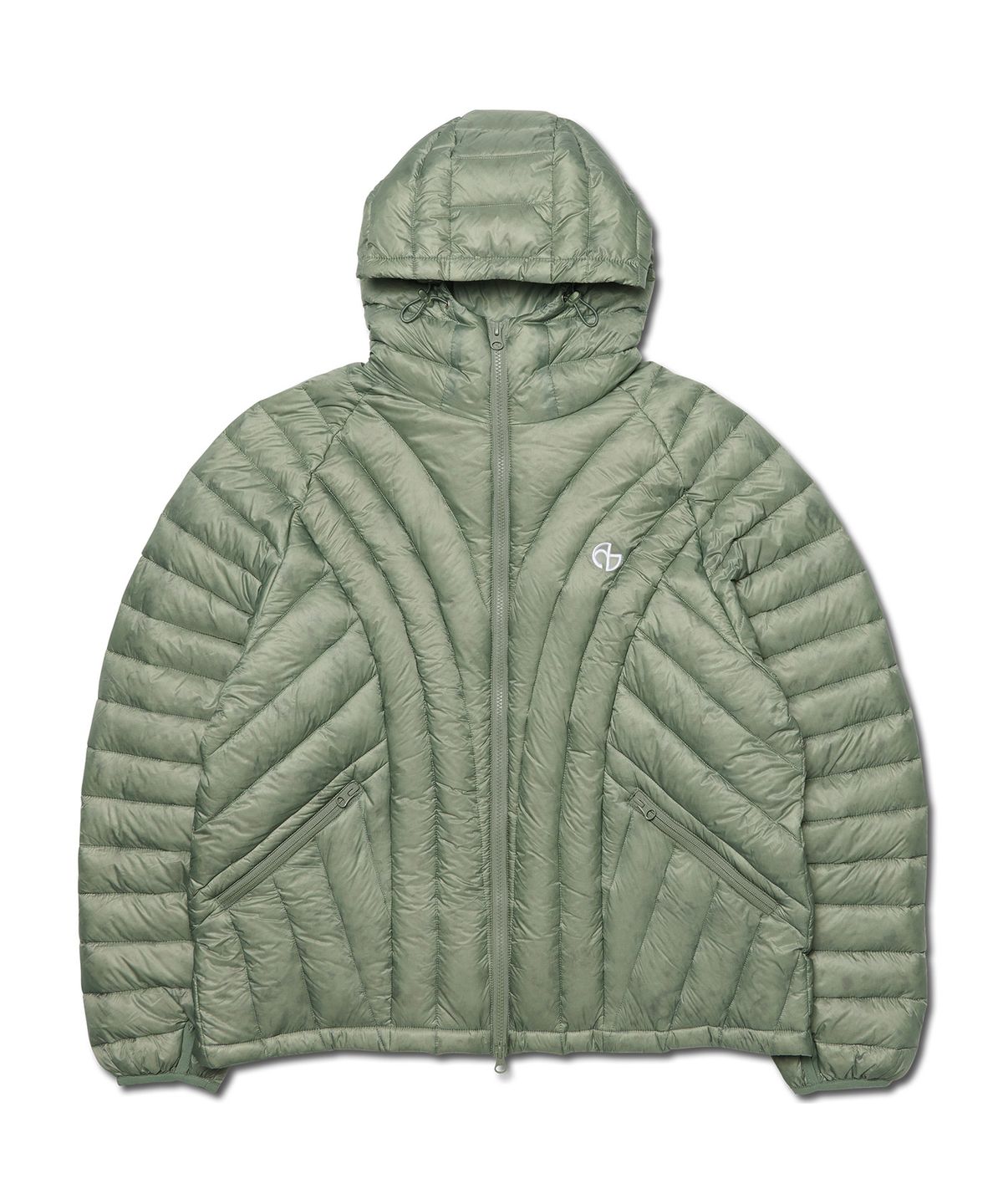 노매뉴얼(NOMANUAL) NUBES SHEER LIGHT DUCK DOWN - KHAKI