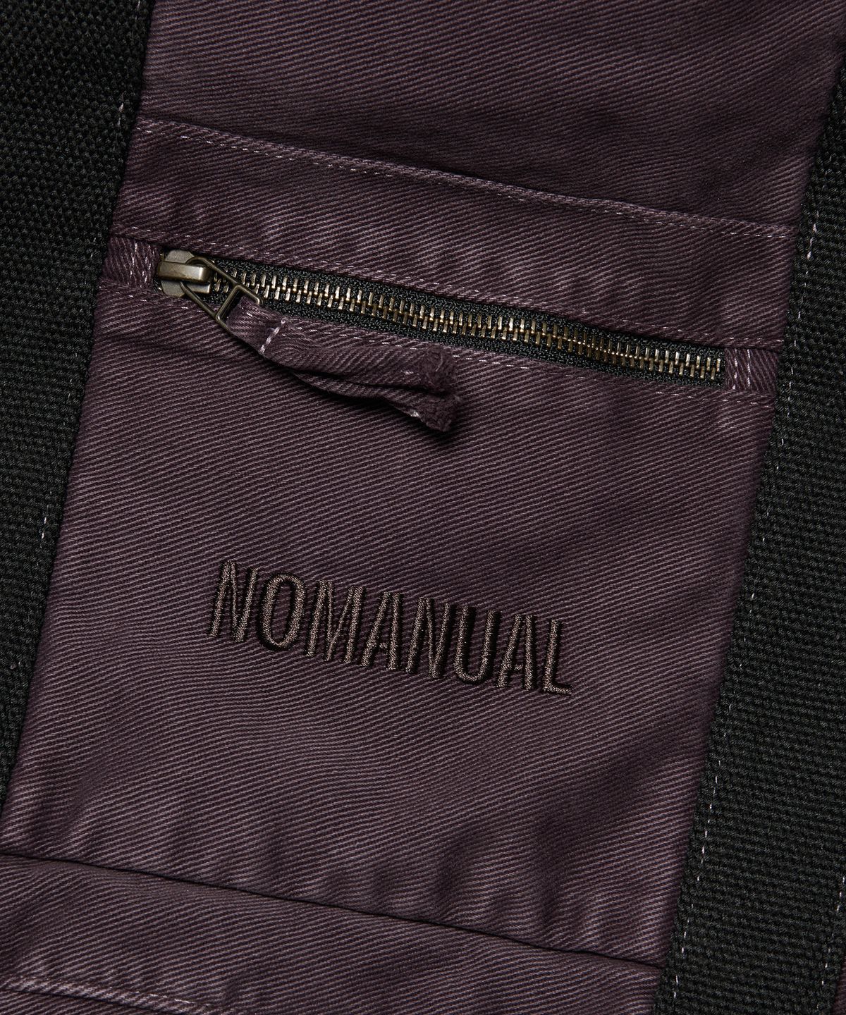 노매뉴얼(NOMANUAL) DYED BOSTON DUFFEL BAG - DYED PURPLE