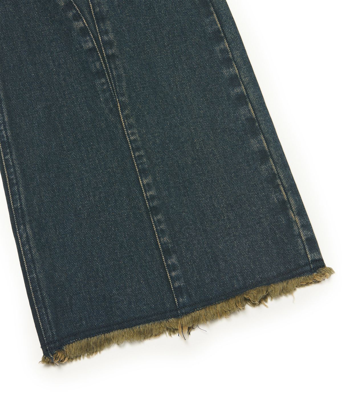 노매뉴얼(NOMANUAL) C.L FLARE DENIM PANTS - WASHED BLUE