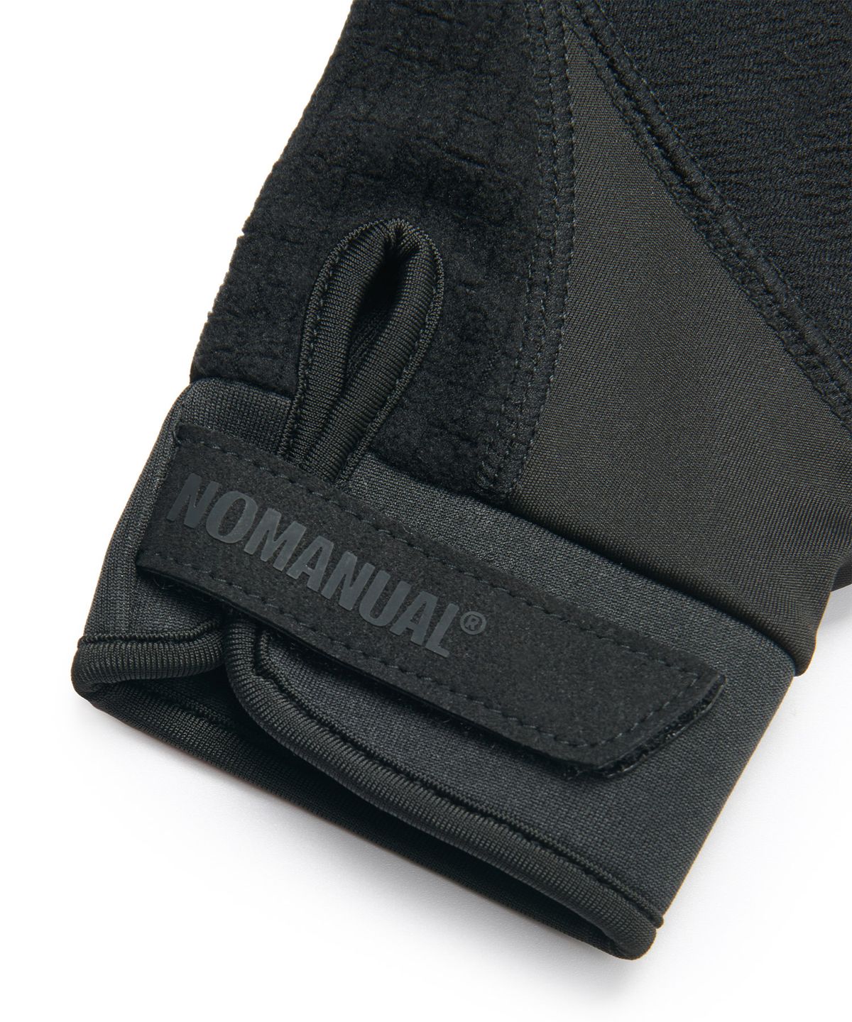 노매뉴얼(NOMANUAL) NM HEAVY WAFFLE GLOVES - BLACK