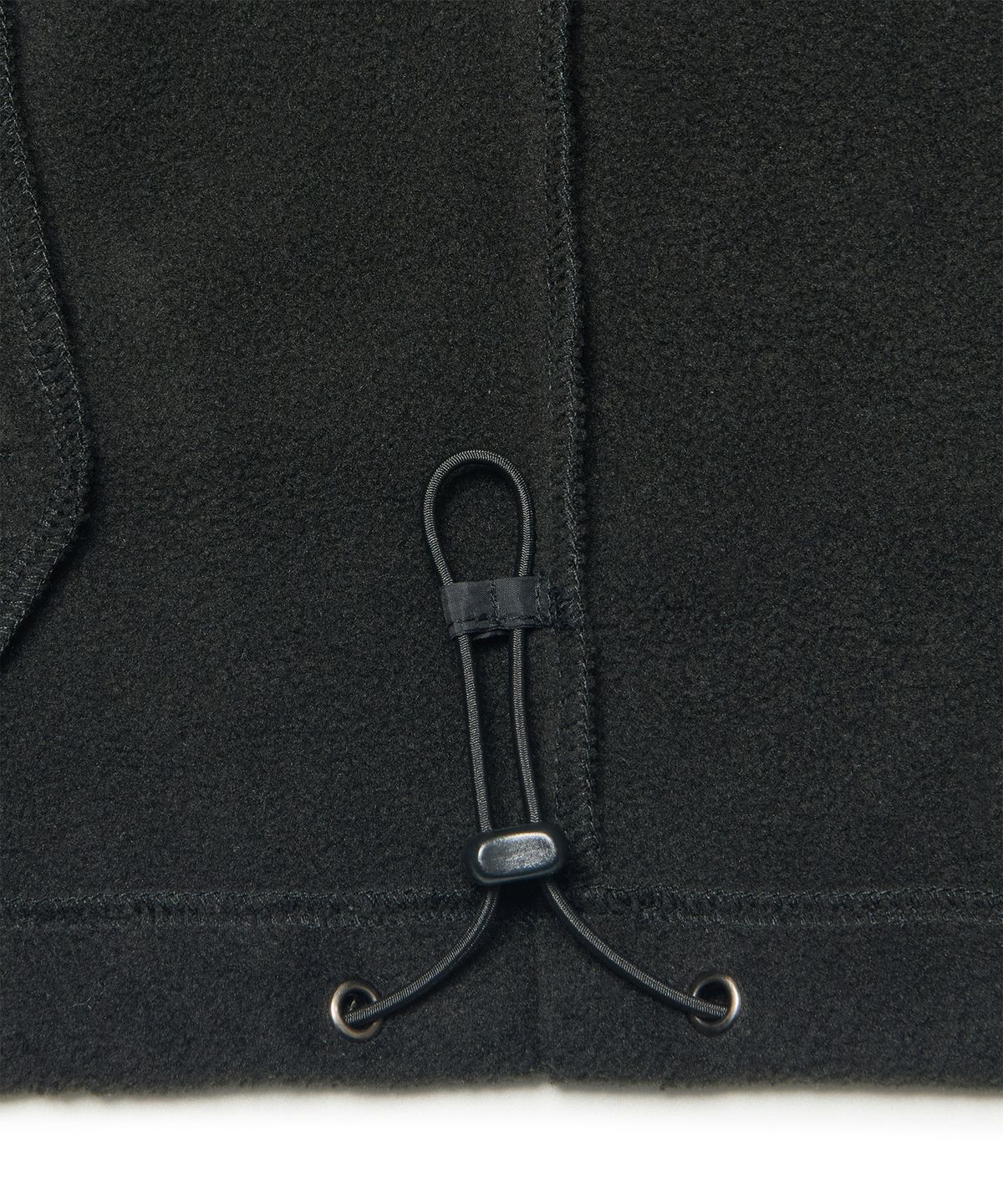 노매뉴얼(NOMANUAL) C.B FLEECE JACKET - BLACK