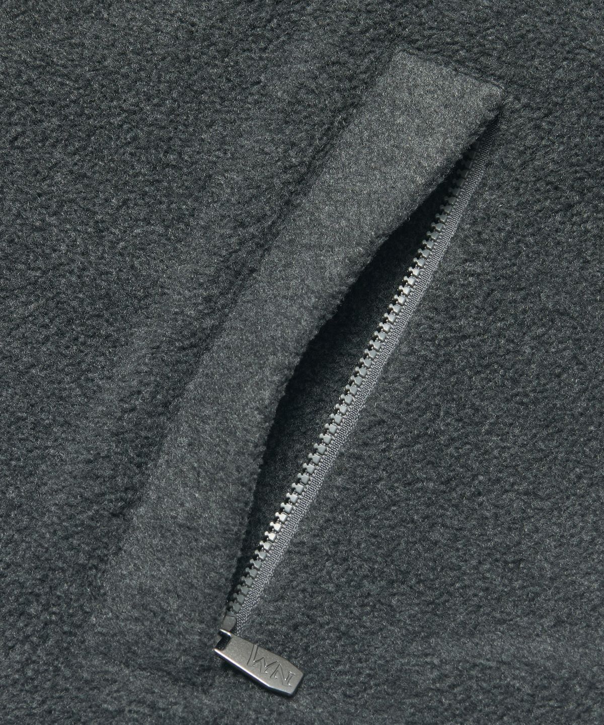 노매뉴얼(NOMANUAL) C.B FLEECE JACKET - CHARCOAL