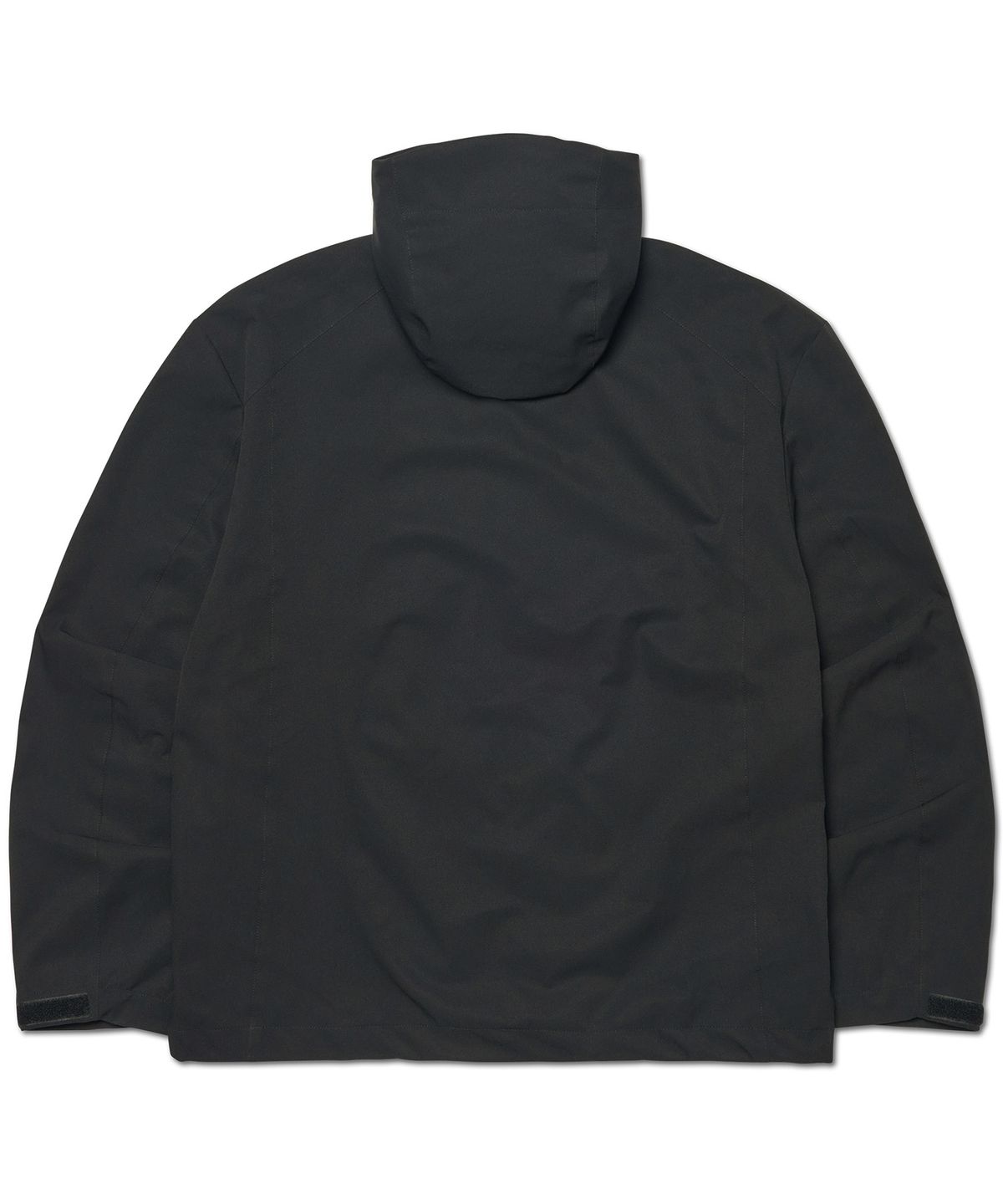 노매뉴얼(NOMANUAL) SPLITFORM WIND SHELL - BLACK