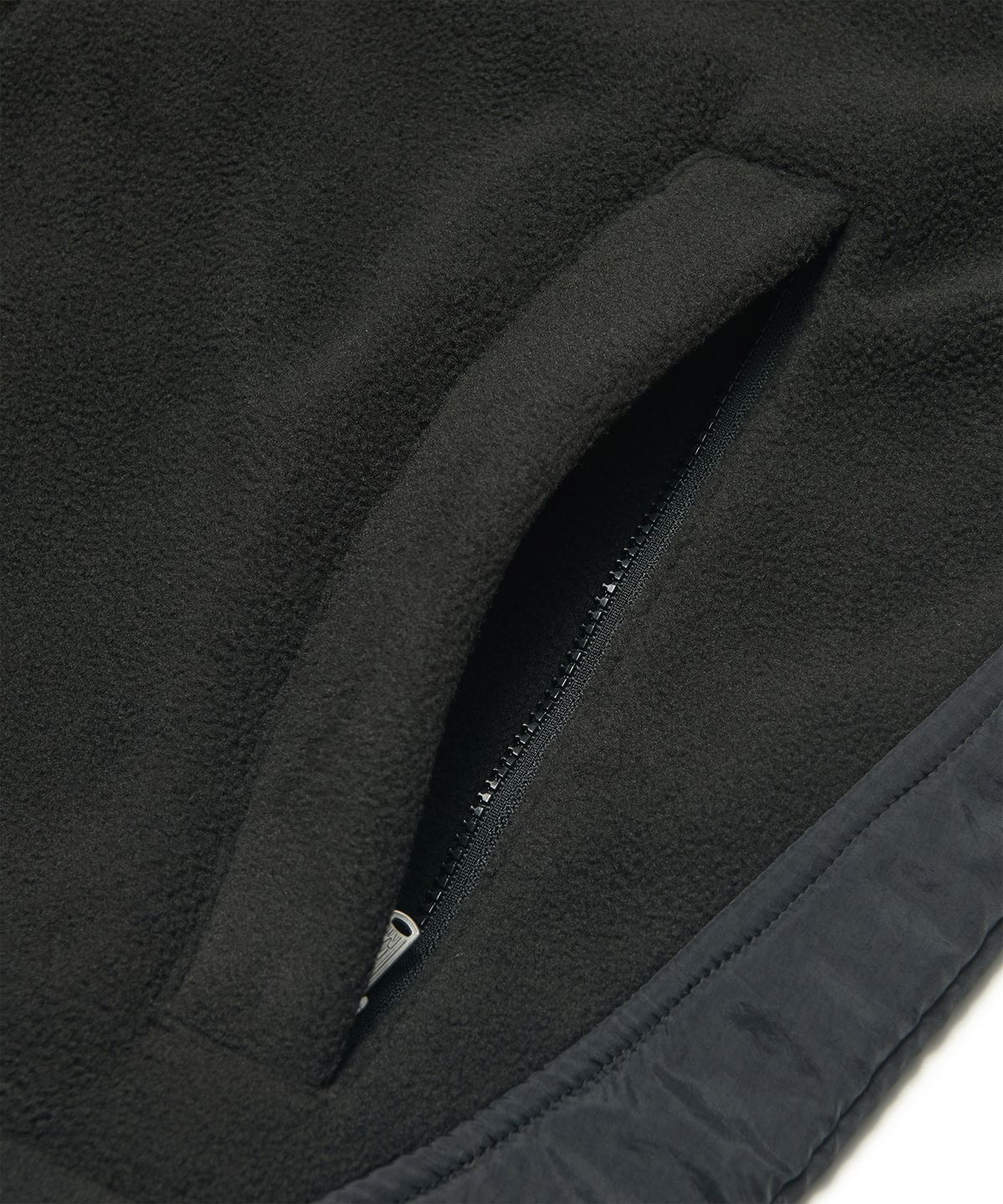 노매뉴얼(NOMANUAL) N.B FLEECE JACKET - BLACK