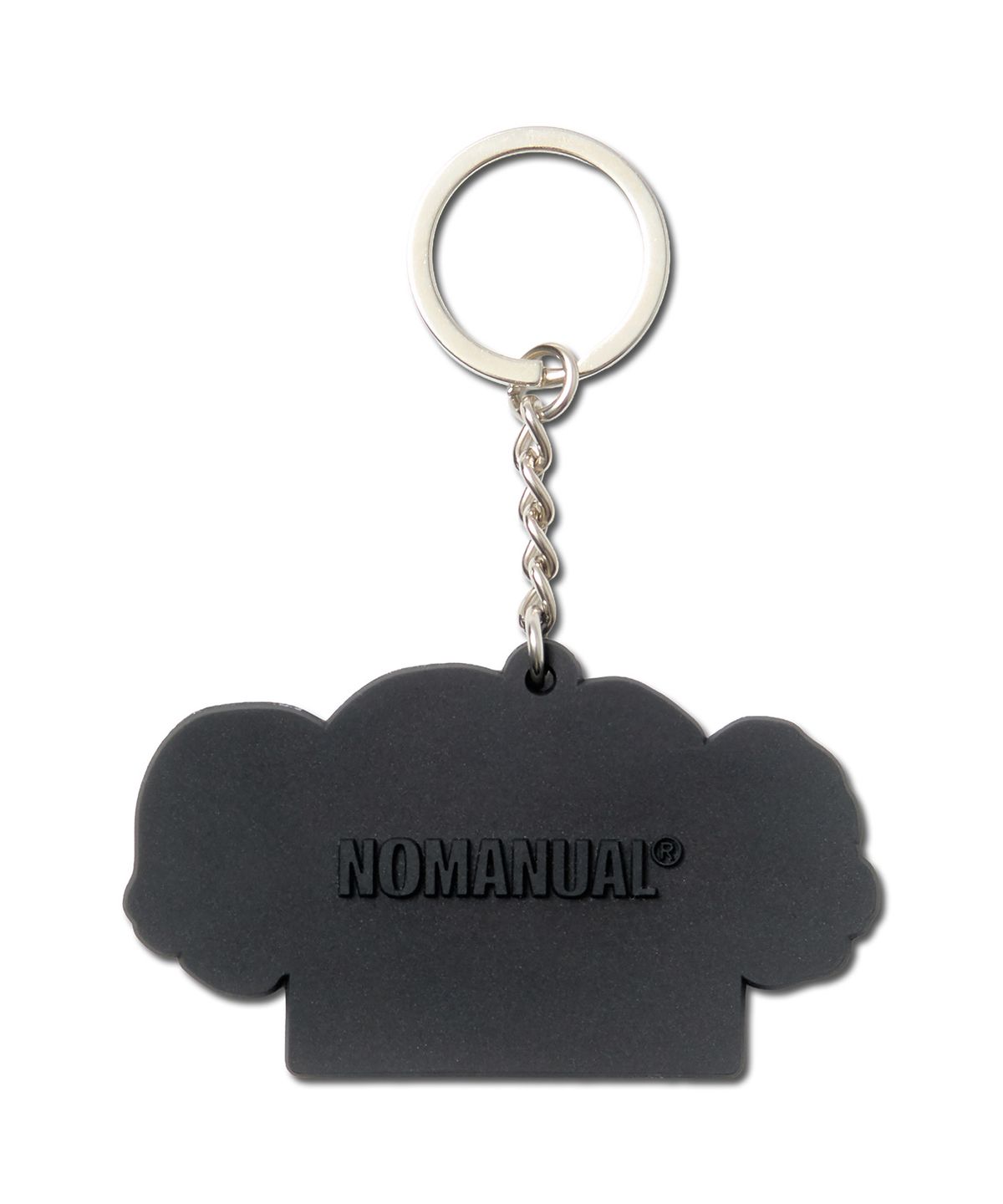 노매뉴얼(NOMANUAL) SKULL RUBBER KEYRING