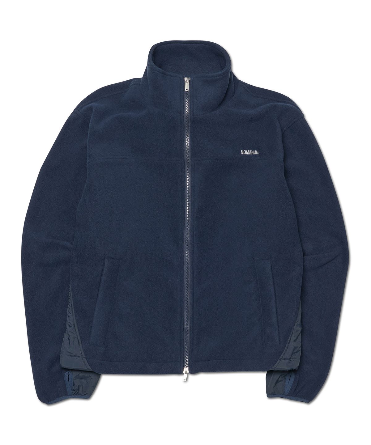 노매뉴얼(NOMANUAL) N.B FLEECE JACKET - NAVY