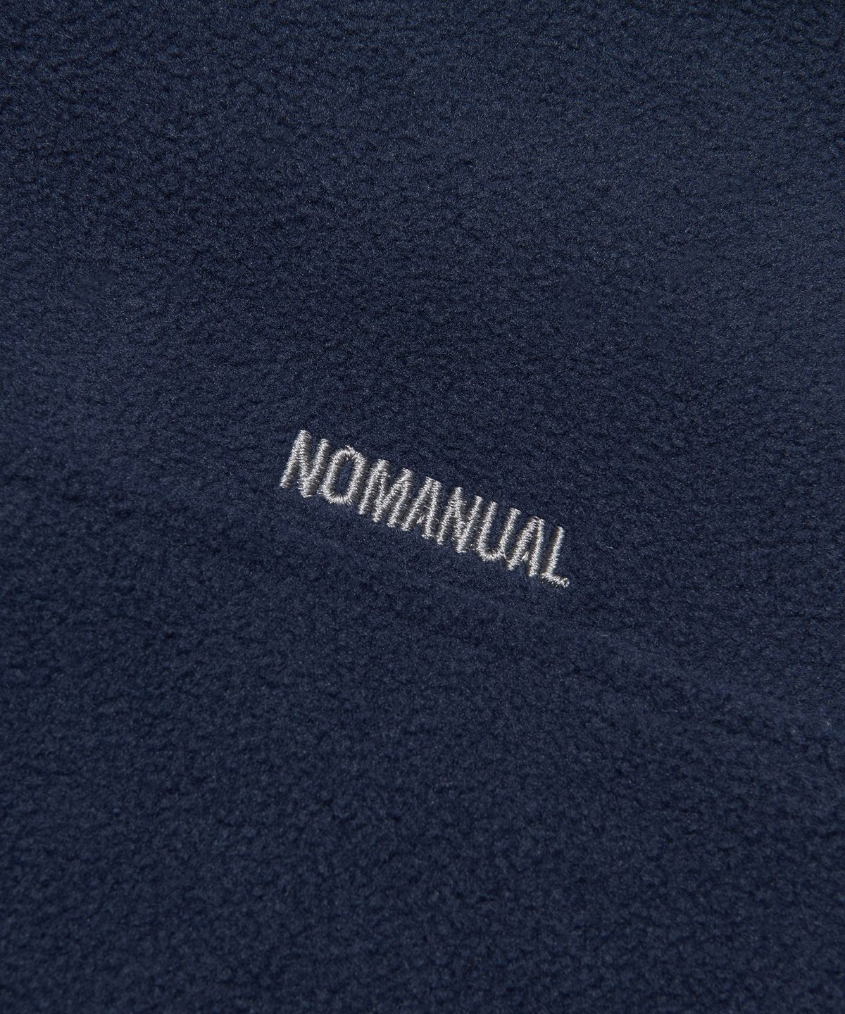 노매뉴얼(NOMANUAL) N.B FLEECE JACKET - NAVY