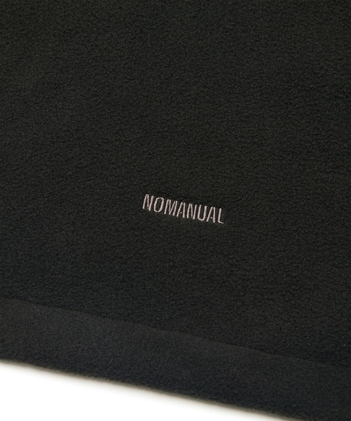 노매뉴얼(NOMANUAL) BOUND SHELL FLEECE - BLACK