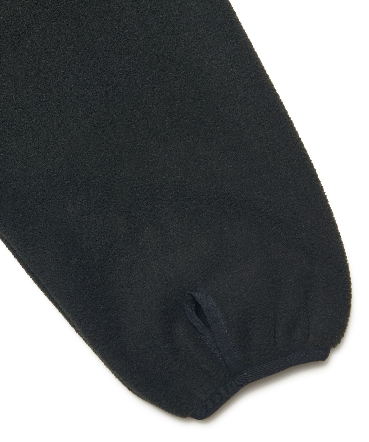노매뉴얼(NOMANUAL) BOUND SHELL FLEECE - BLACK