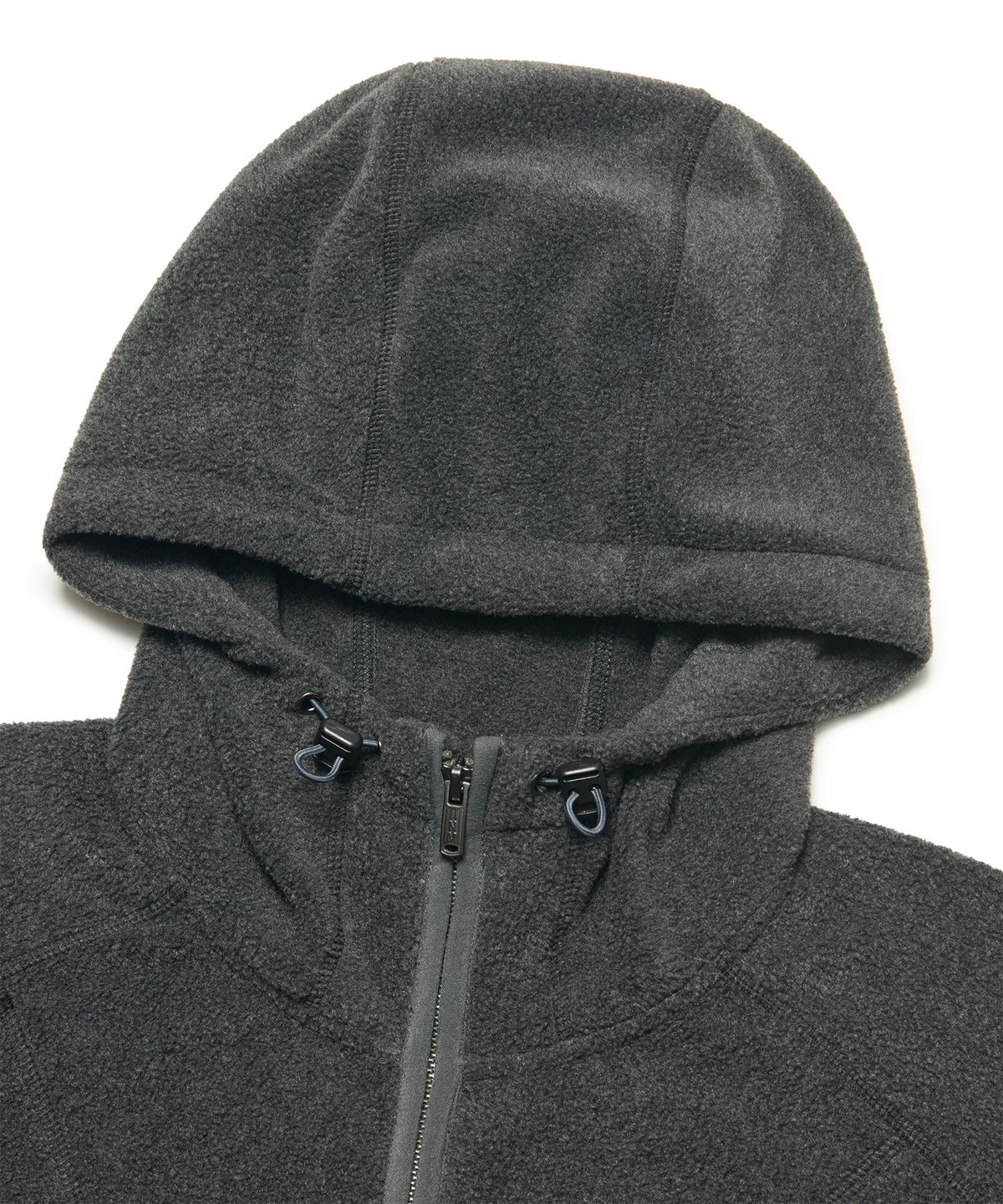 노매뉴얼(NOMANUAL) BOUND SHELL FLEECE - CHARCOAL