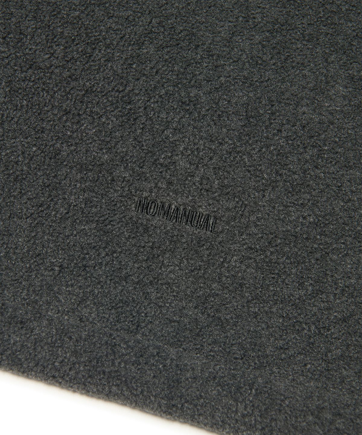 노매뉴얼(NOMANUAL) BOUND SHELL FLEECE - CHARCOAL