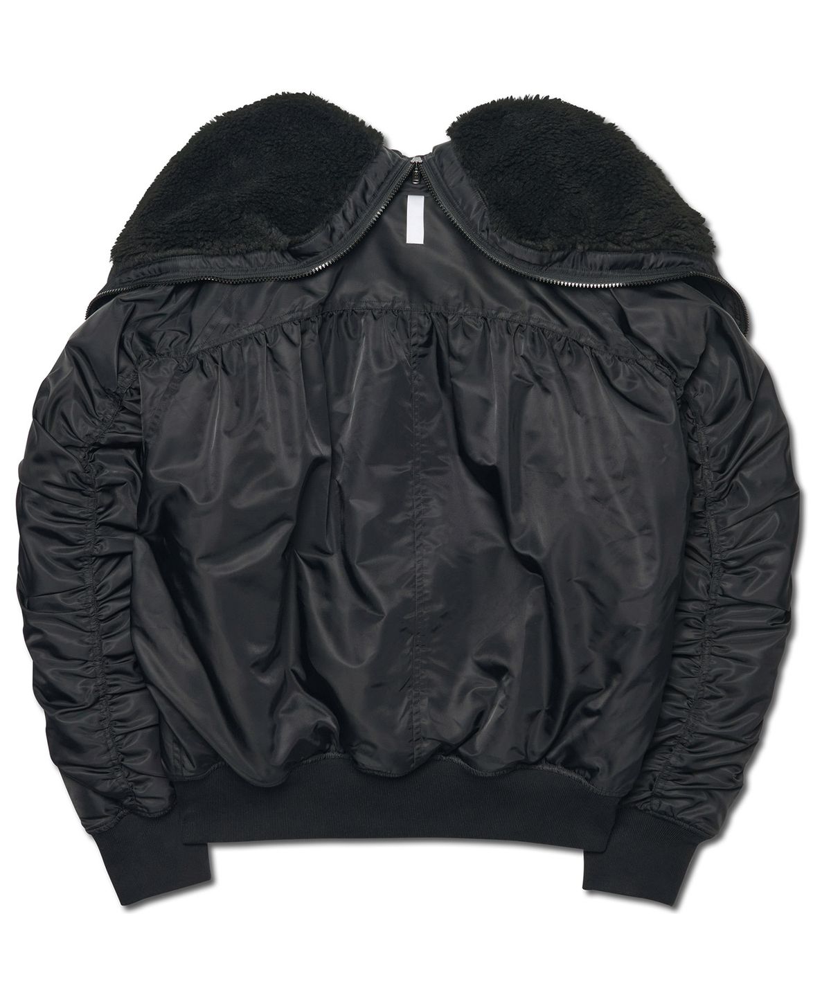 노매뉴얼(NOMANUAL) D.K N2B BOMBER JACKET - BLACK