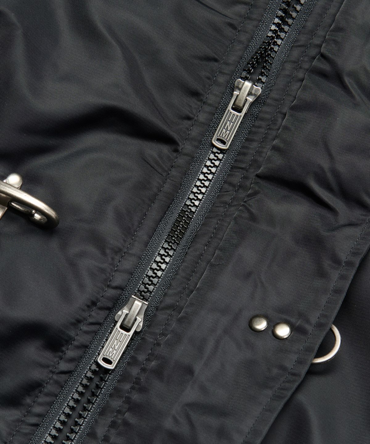 노매뉴얼(NOMANUAL) D.K N2B BOMBER JACKET - BLACK