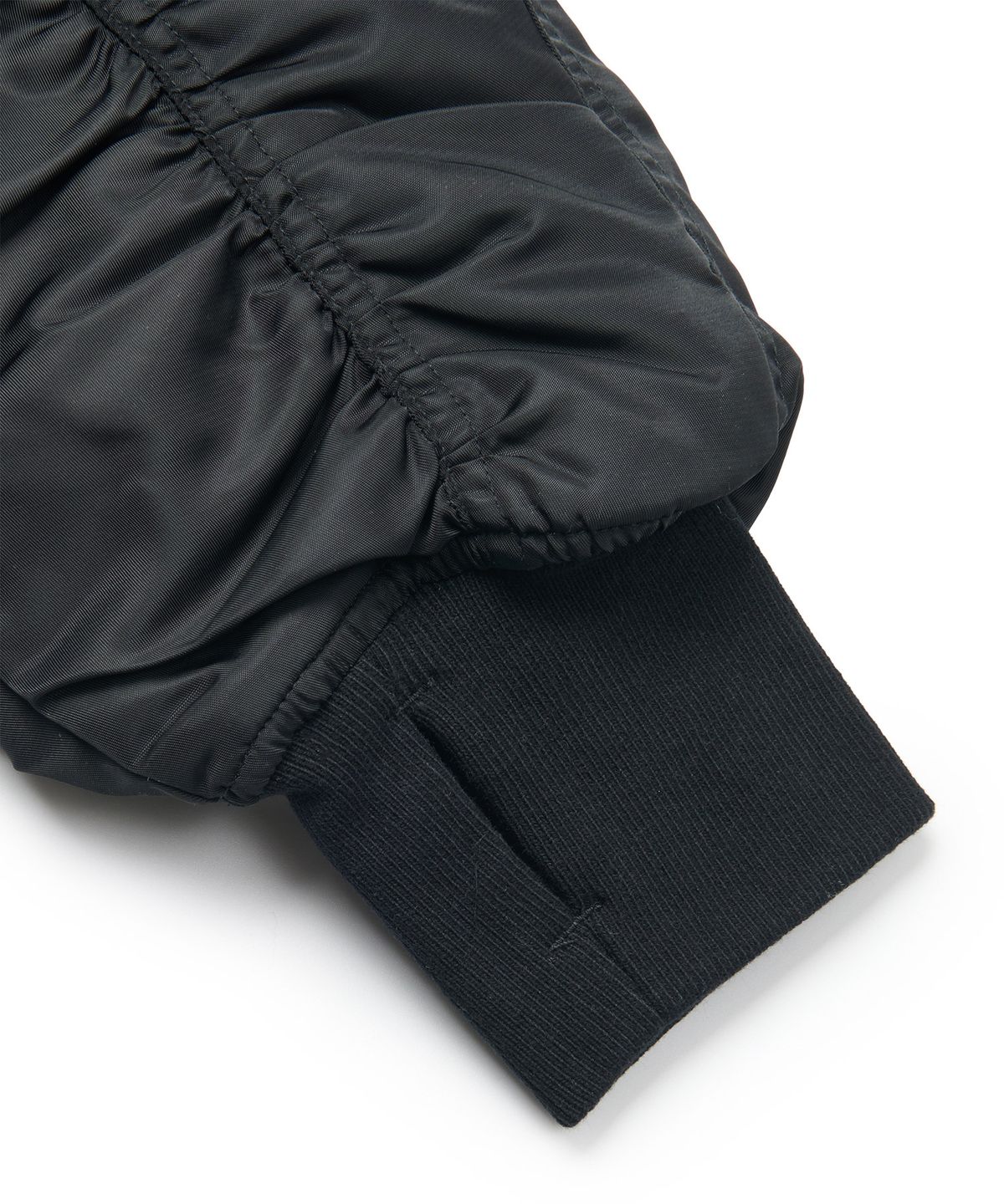 노매뉴얼(NOMANUAL) D.K N2B BOMBER JACKET - BLACK