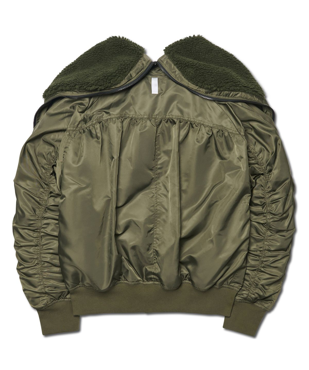 노매뉴얼(NOMANUAL) D.K N2B BOMBER JACKET - KHAKI