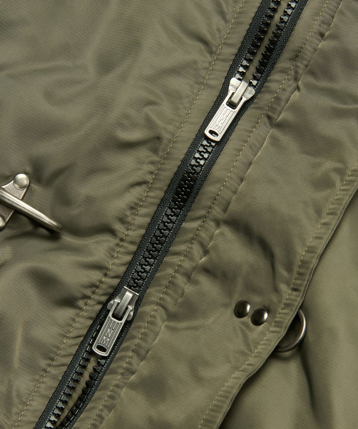노매뉴얼(NOMANUAL) D.K N2B BOMBER JACKET - KHAKI