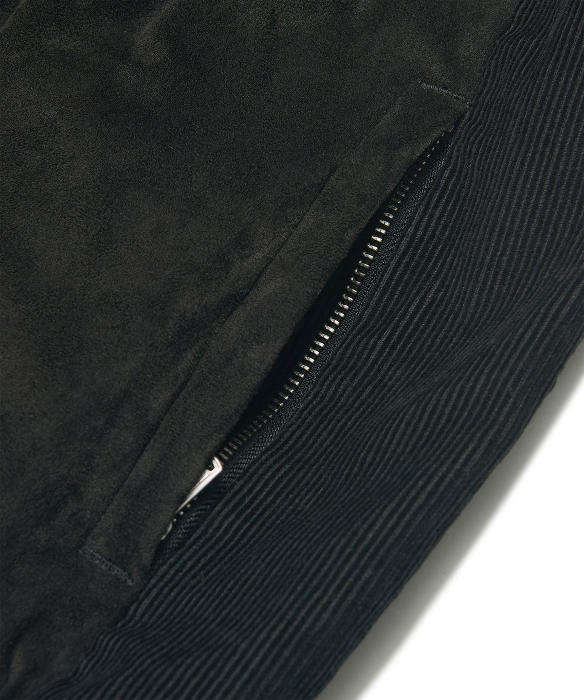 노매뉴얼(NOMANUAL) C.D BLENDED JACKET - BLACK