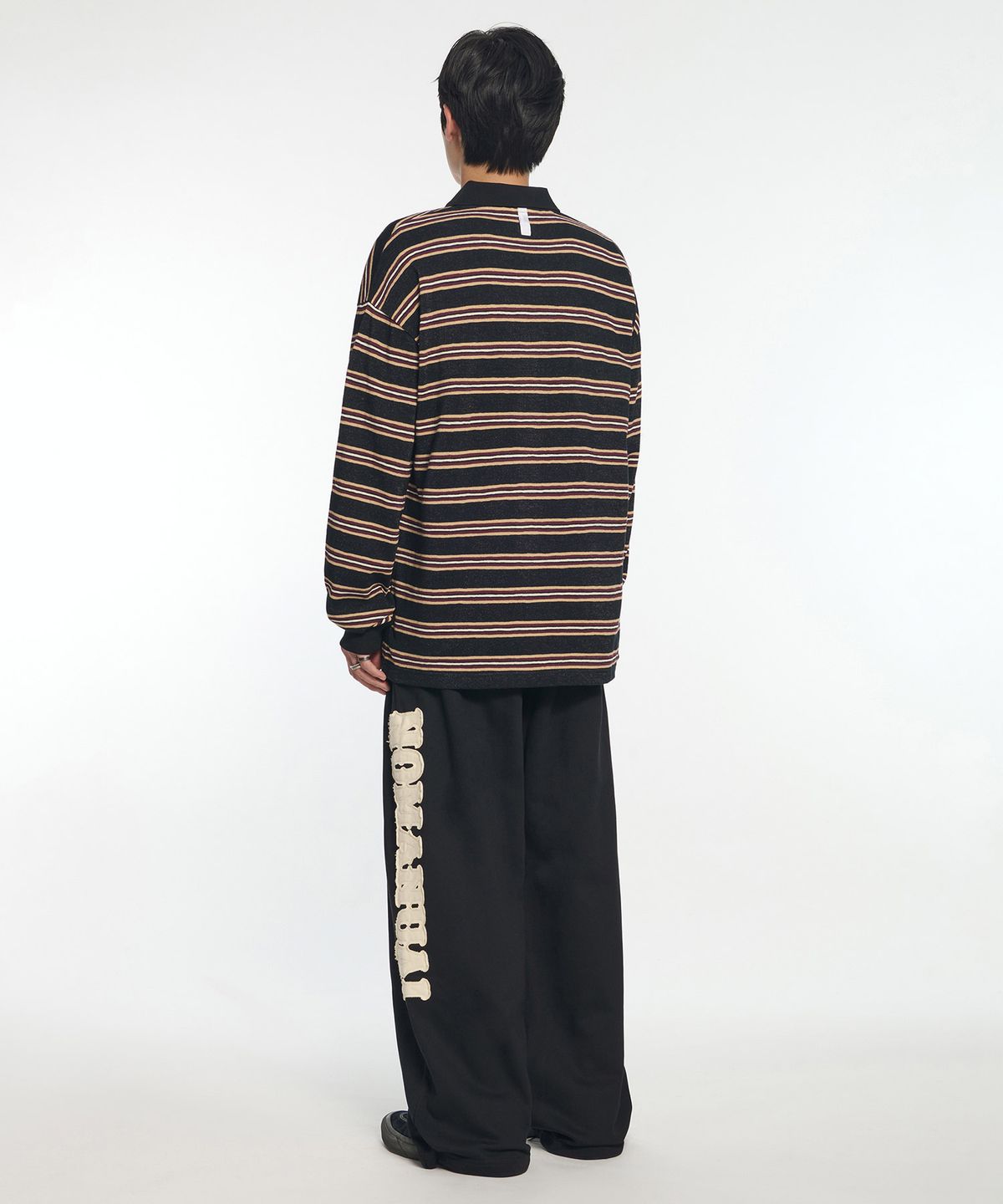 노매뉴얼(NOMANUAL) W.A SWEATPANTS - BLACK