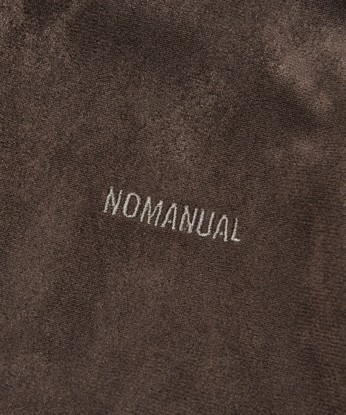 노매뉴얼(NOMANUAL) C.D BLENDED JACKET - BROWN