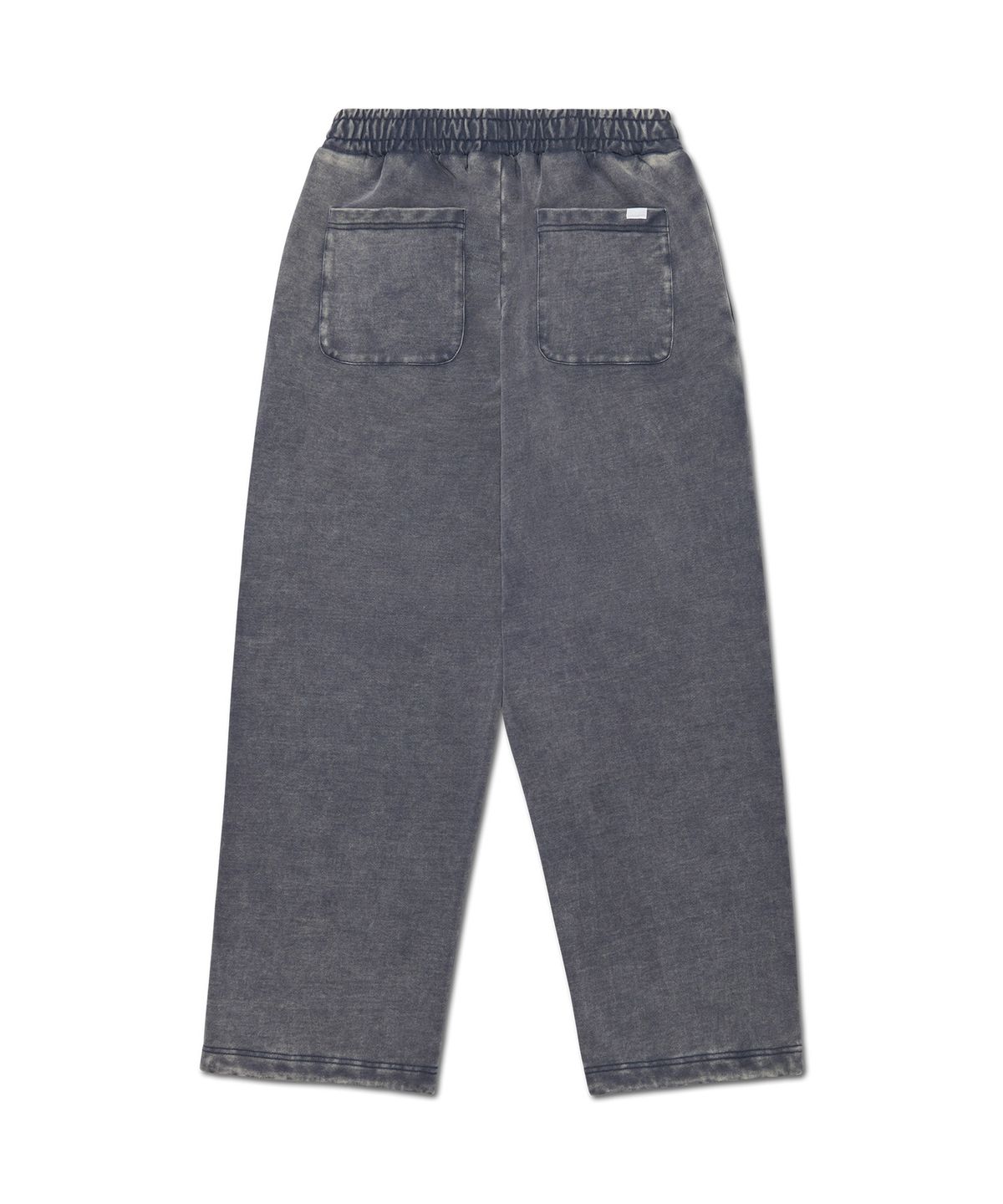 노매뉴얼(NOMANUAL) APPLIQUE SWEATPANTS - WASHED NAVY