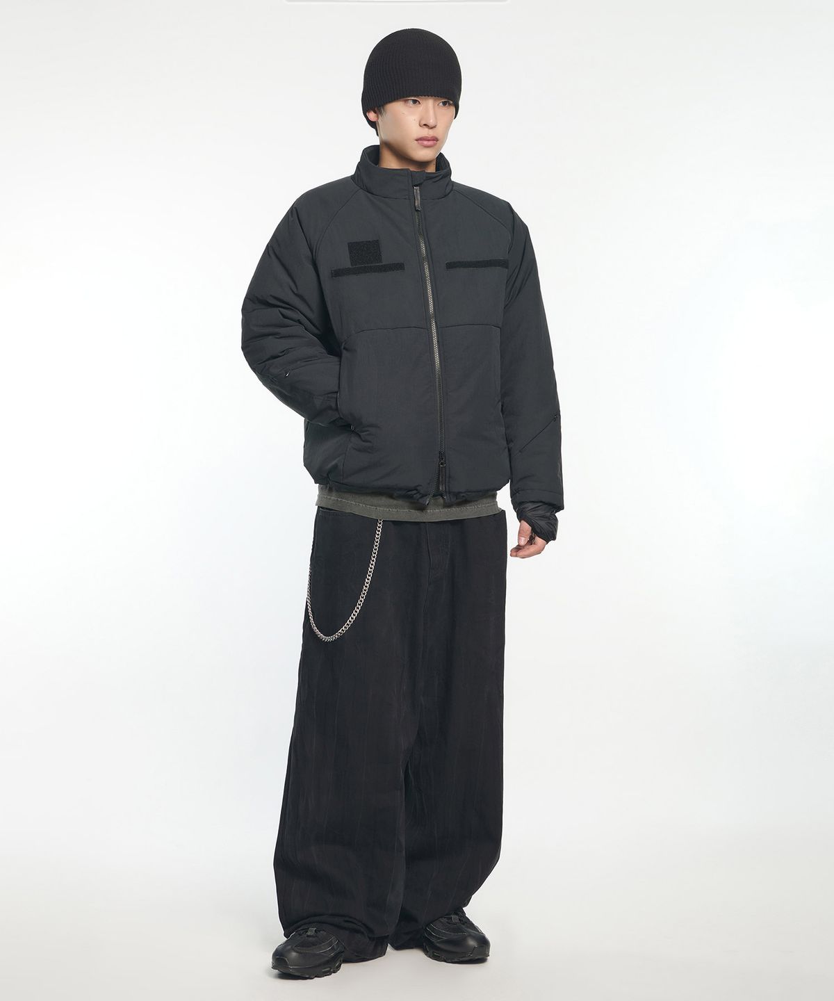 노매뉴얼(NOMANUAL) 3M THINSULATE LEVEL 7 PARKA - BLACK