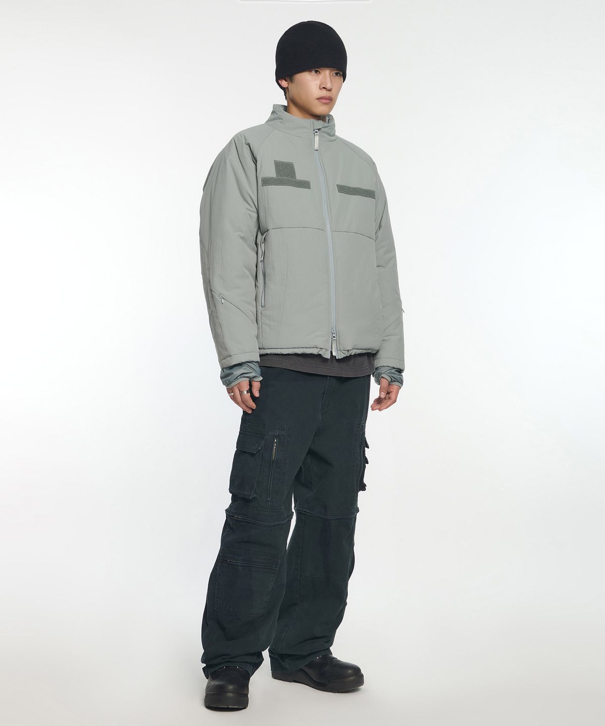 노매뉴얼(NOMANUAL) 3M THINSULATE LEVEL 7 PARKA - GRAY