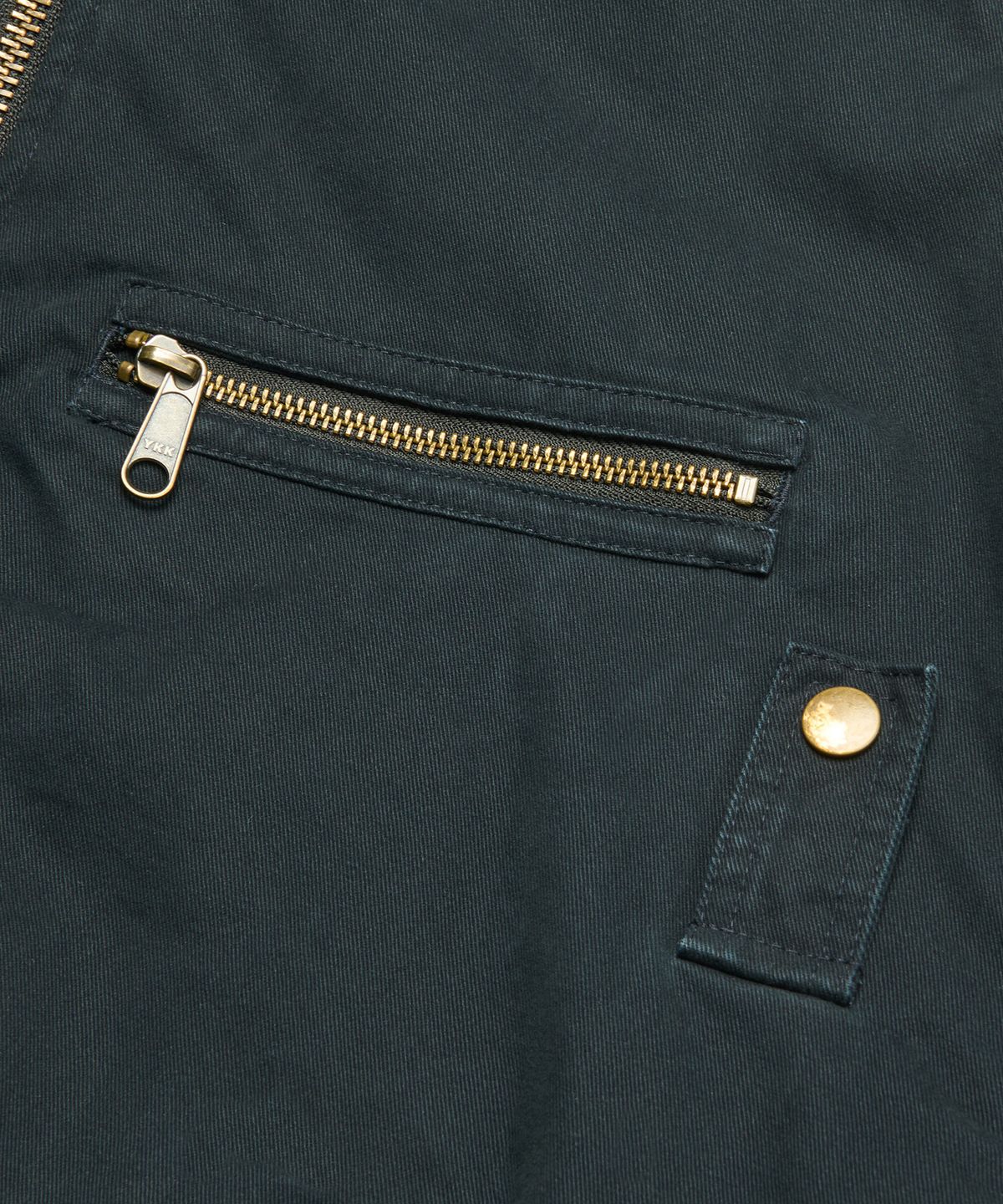 노매뉴얼(NOMANUAL) WASHED VINTAGE MA-1 JACKET - BLACK