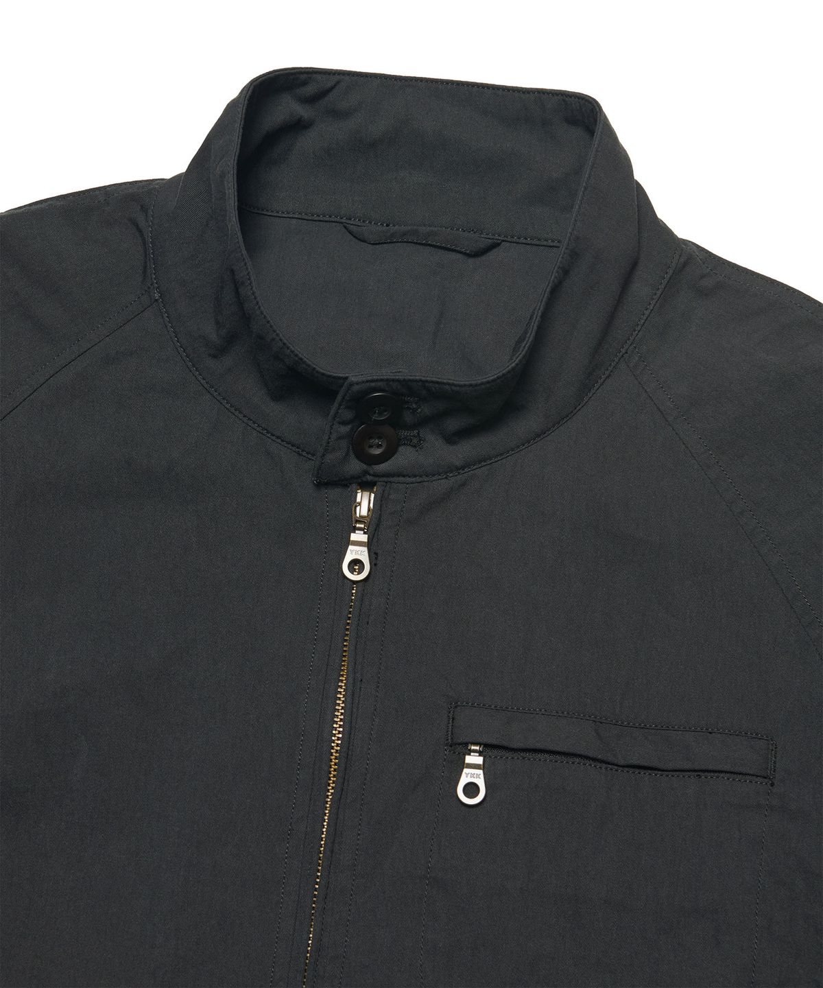 노매뉴얼(NOMANUAL) NEO HARRINGTON JACKET - WASHED BLACK