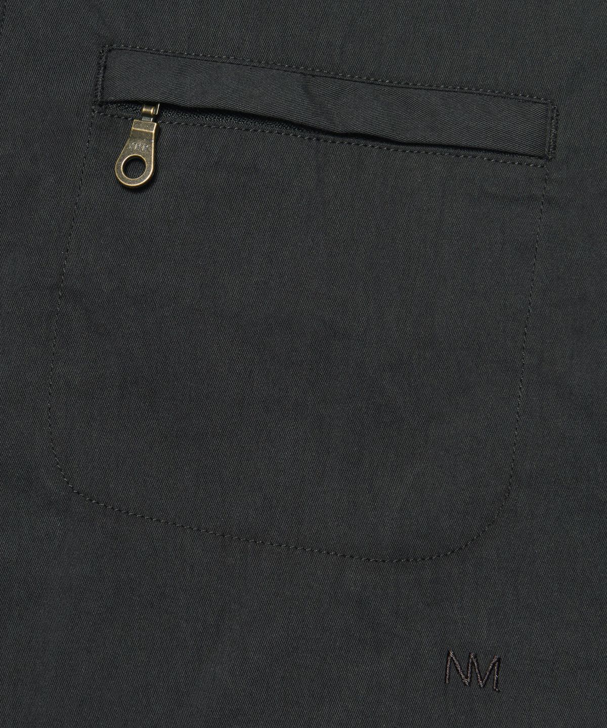 노매뉴얼(NOMANUAL) NEO HARRINGTON JACKET - WASHED BLACK