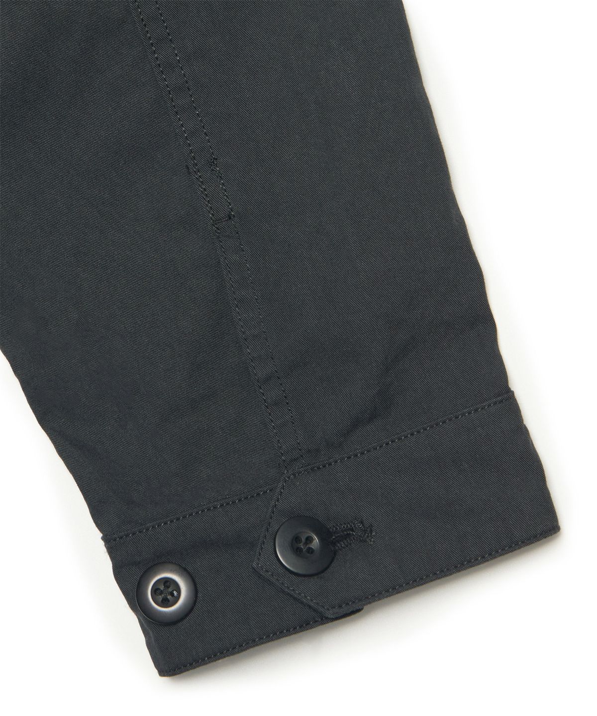 노매뉴얼(NOMANUAL) NEO HARRINGTON JACKET - WASHED BLACK