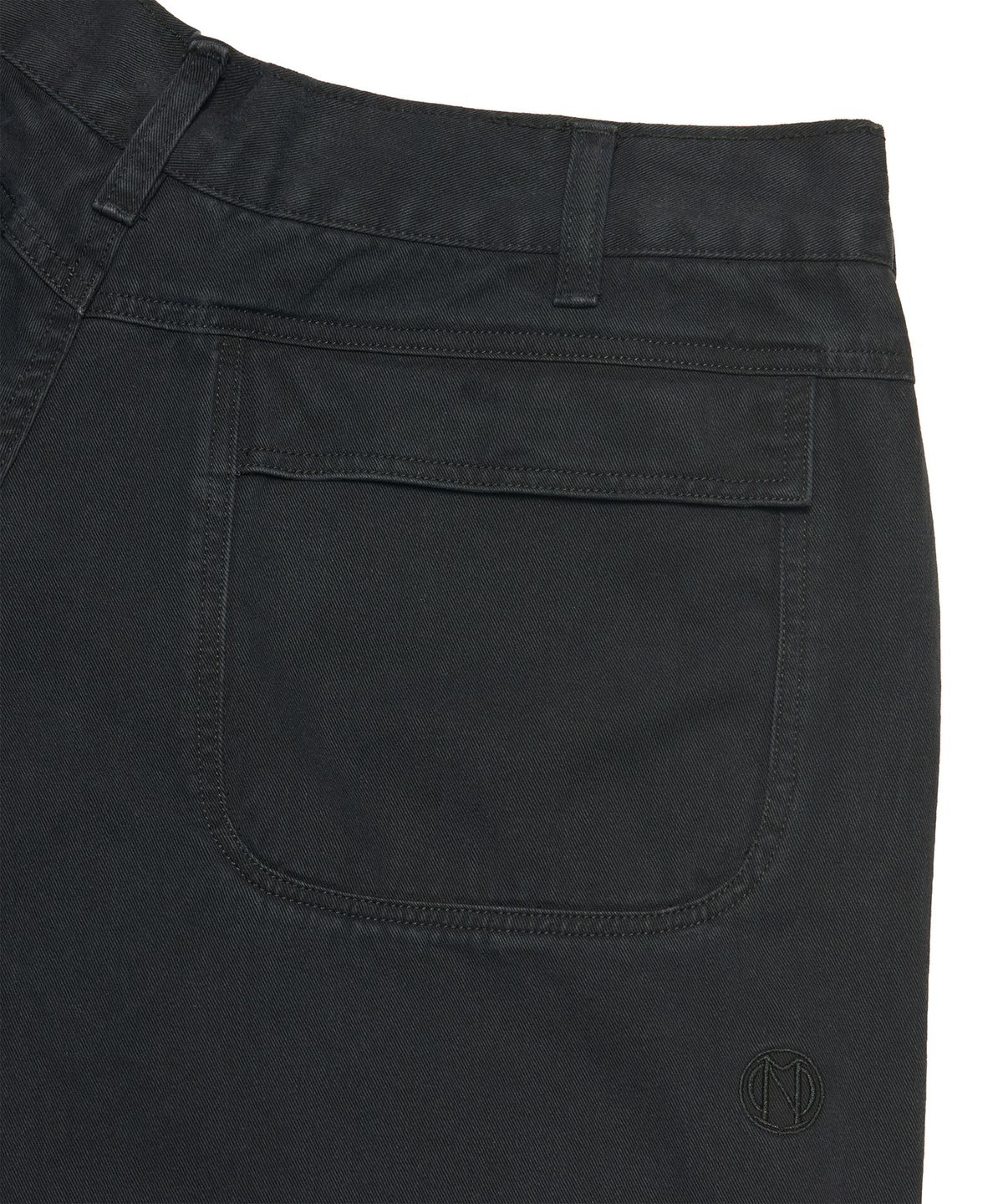 노매뉴얼(NOMANUAL) VTG UTILITY CARGO PANTS - WASHED BLACK