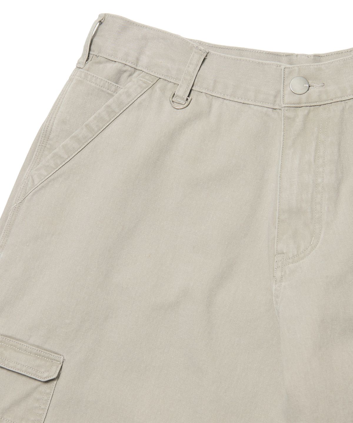 노매뉴얼(NOMANUAL) VTG UTILITY CARGO PANTS - WASHED GRAY