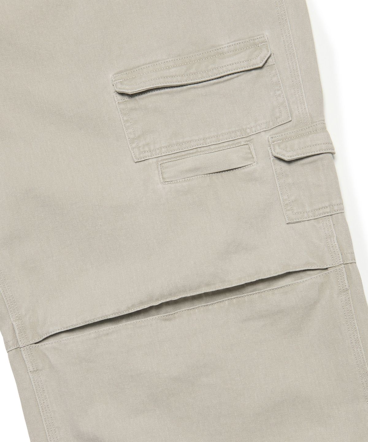 노매뉴얼(NOMANUAL) VTG UTILITY CARGO PANTS - WASHED GRAY