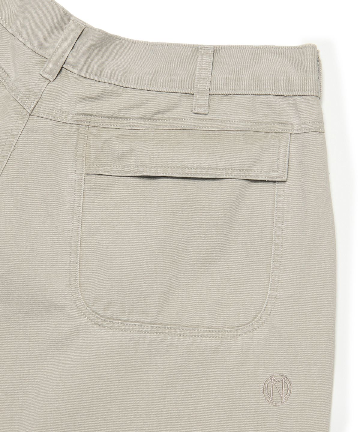 노매뉴얼(NOMANUAL) VTG UTILITY CARGO PANTS - WASHED GRAY