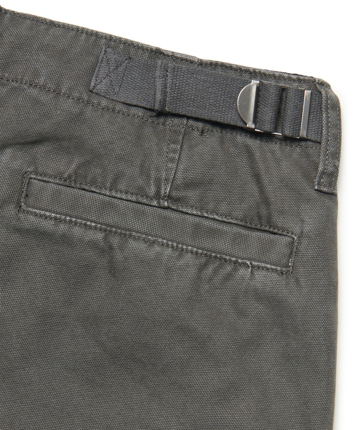 노매뉴얼(NOMANUAL) SPLATTER CARGO PANTS - WASHED CHARCOAL