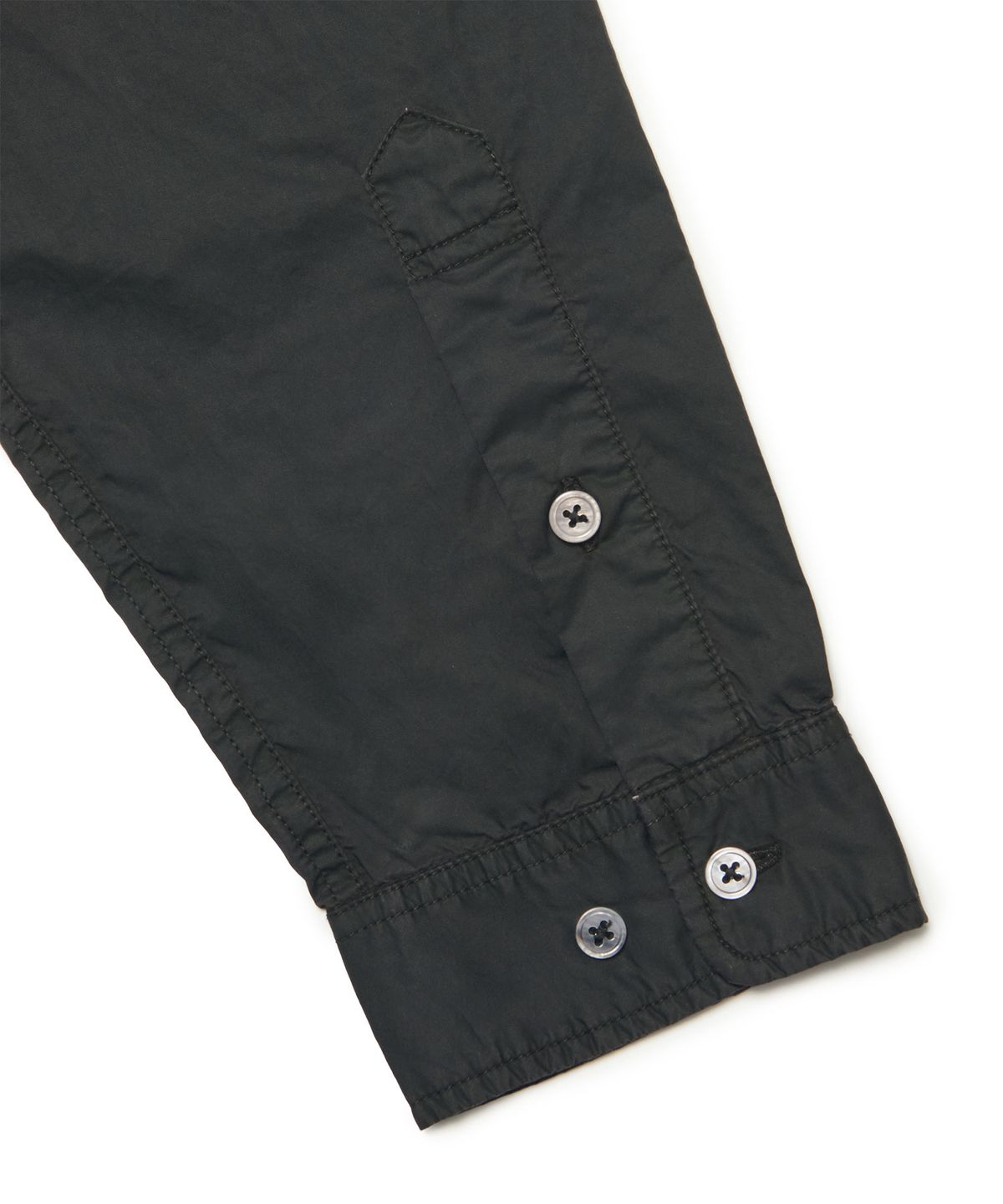 노매뉴얼(NOMANUAL) OVERDYED COMFORT SHIRT - WASHED BLACK