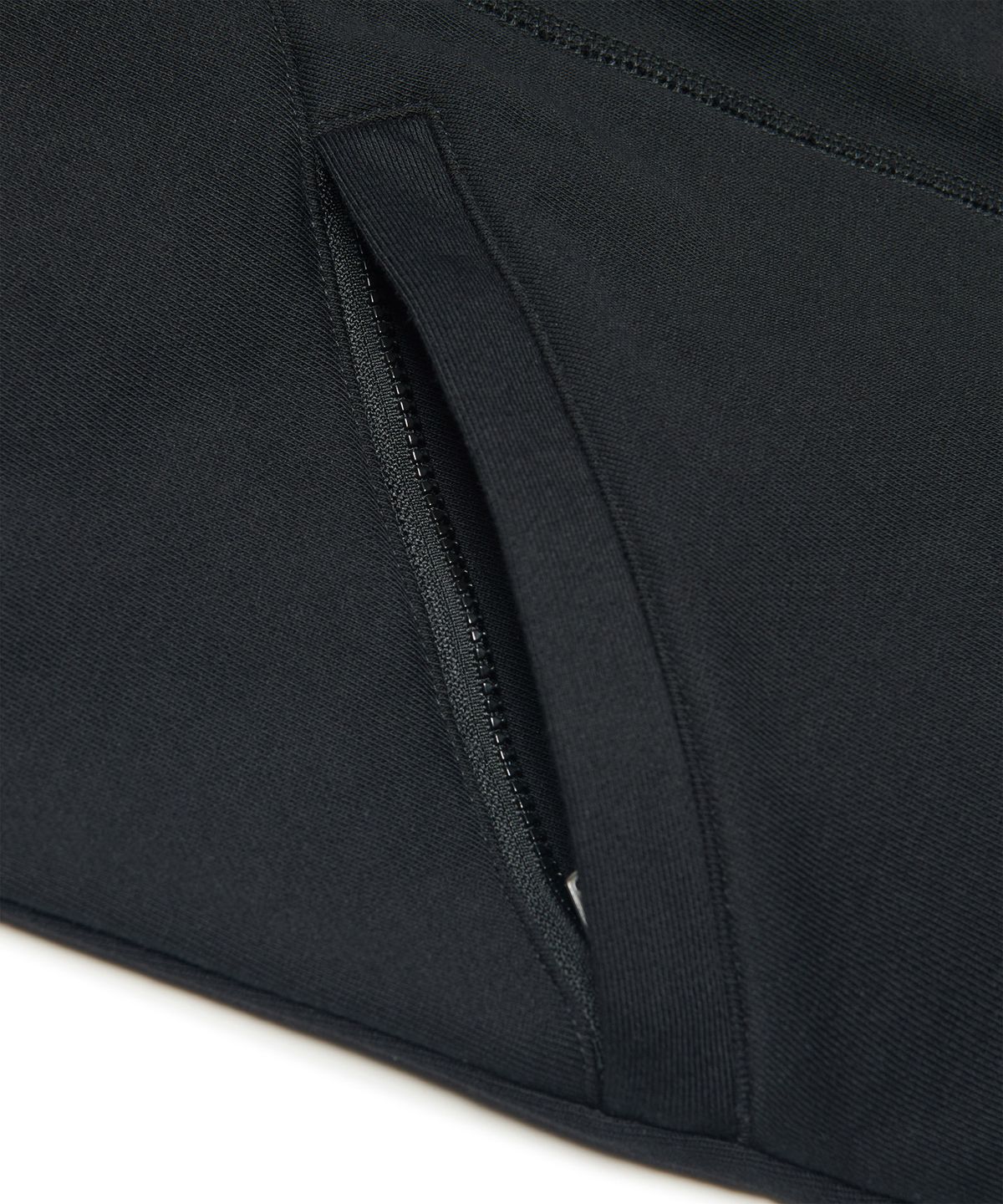 노매뉴얼(NOMANUAL) C.L WAFFLE JERSEY - BLACK
