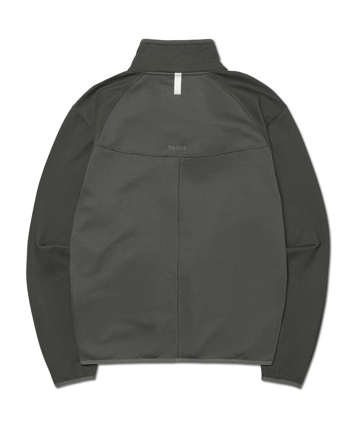 노매뉴얼(NOMANUAL) C.L WAFFLE JERSEY - CHARCOAL