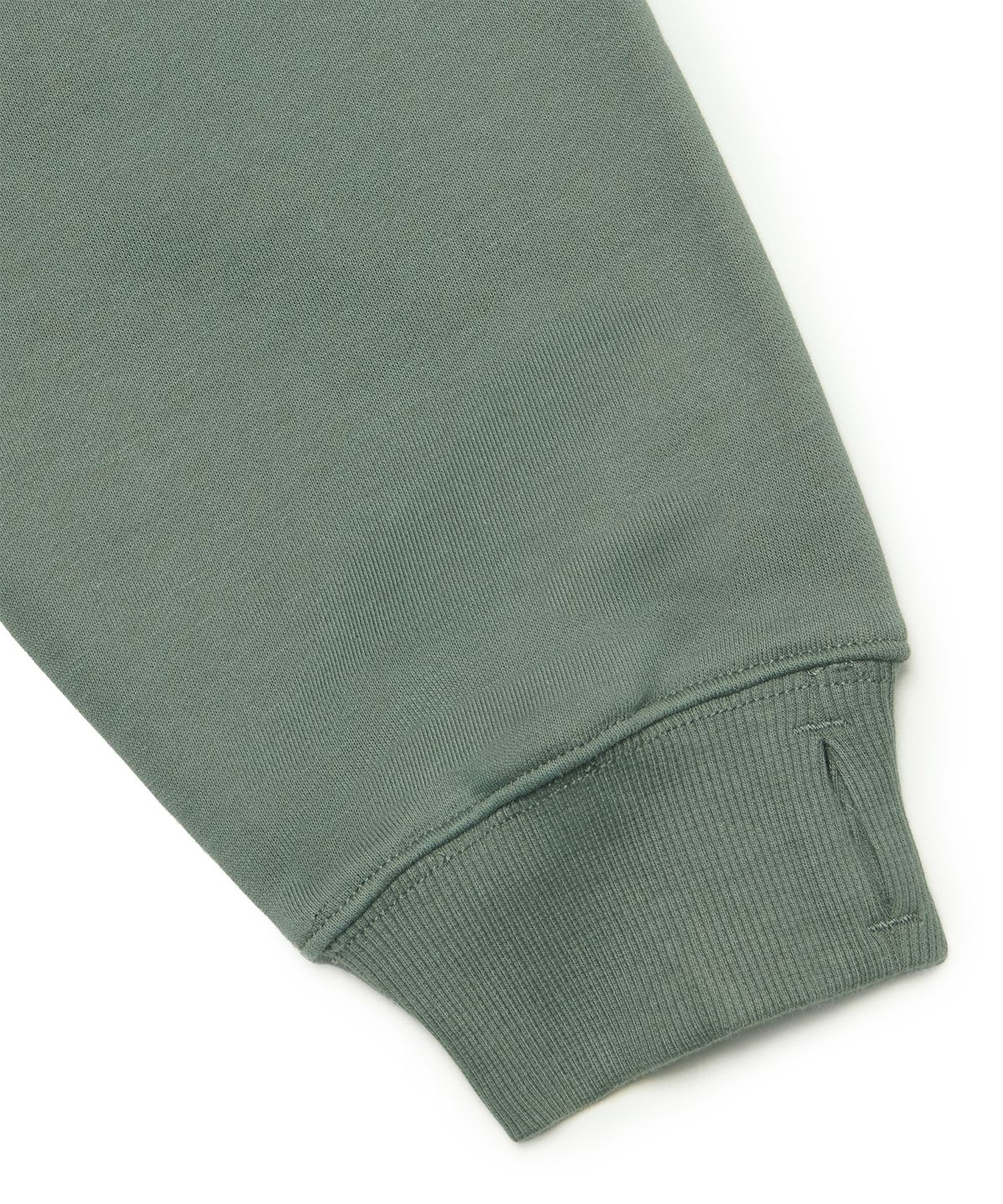 노매뉴얼(NOMANUAL) N.D.A CROP SWEATSHIRT - LIGHT KHAKI