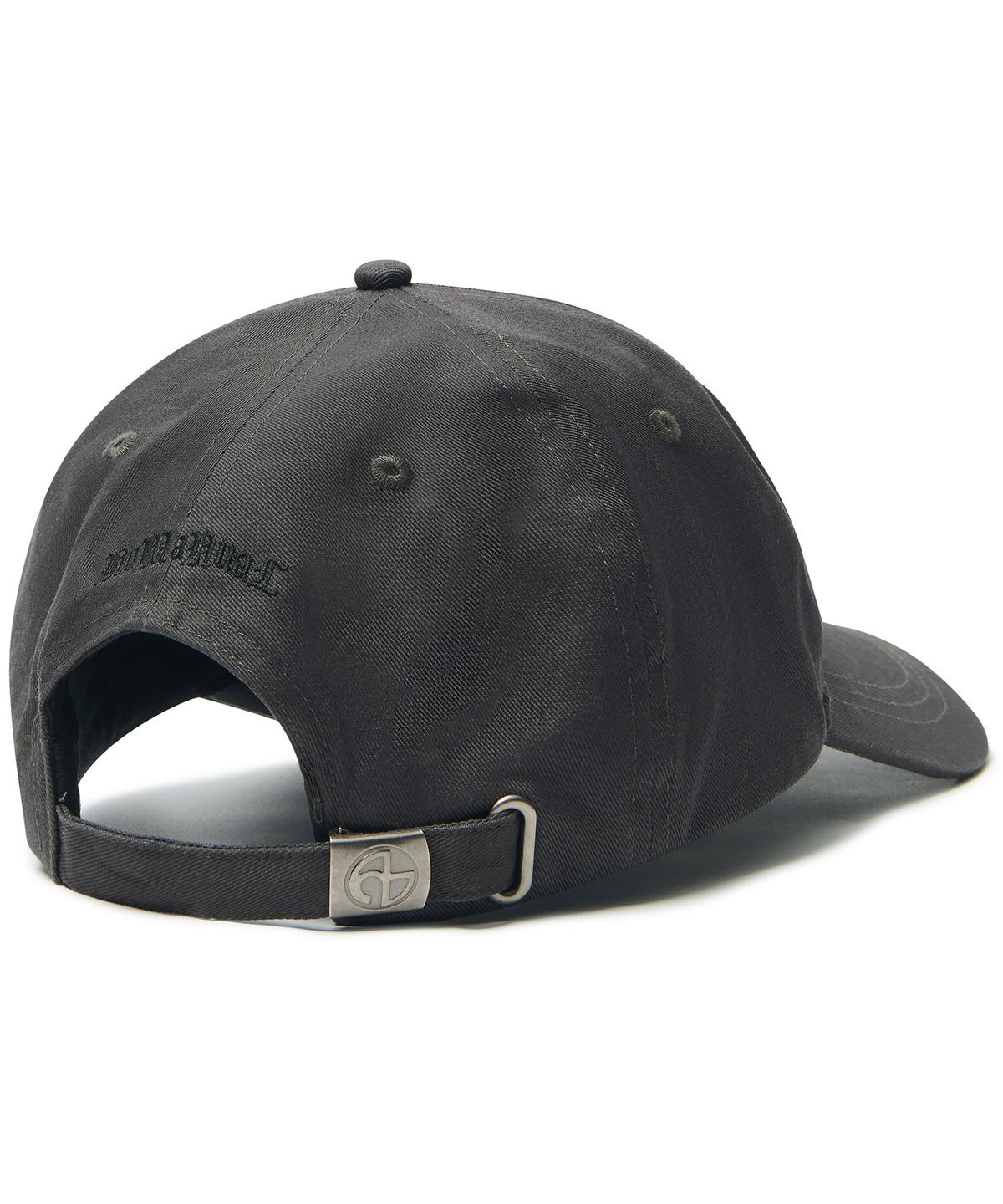 노매뉴얼(NOMANUAL) RULELESS BALL CAP - CHARCOAL