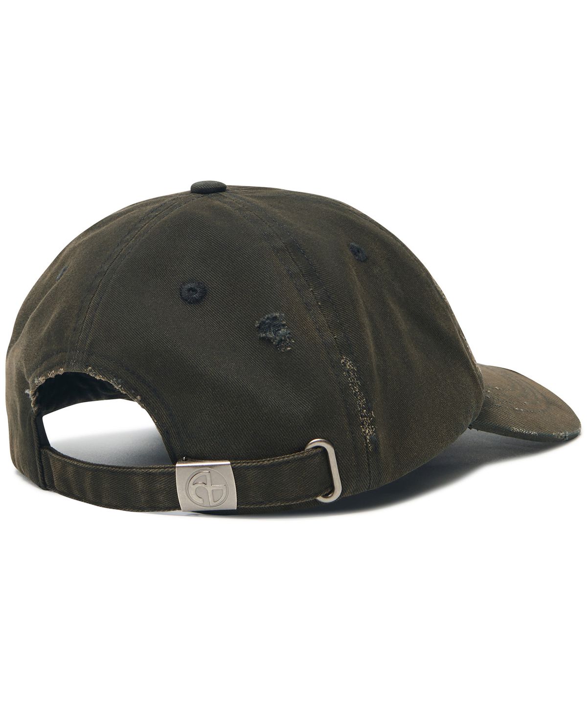 노매뉴얼(NOMANUAL) D.A LOGO CAP - BLACK