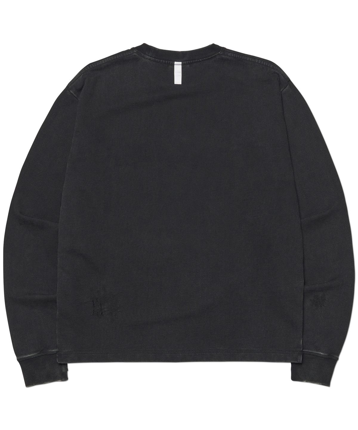 노매뉴얼(NOMANUAL) NM NEO VINTAGE LONG SLEEVE TEE - WASHED BLACK
