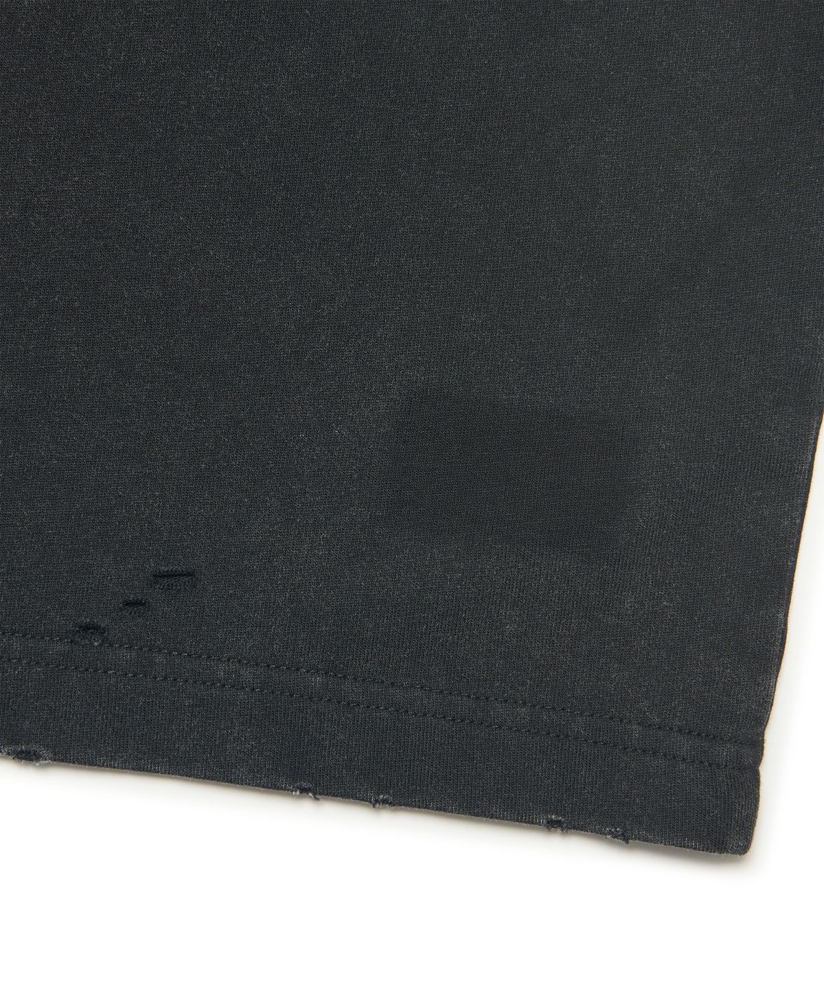노매뉴얼(NOMANUAL) DETACHED POCKET LONG SLEEVE TEE - WASHED BLACK