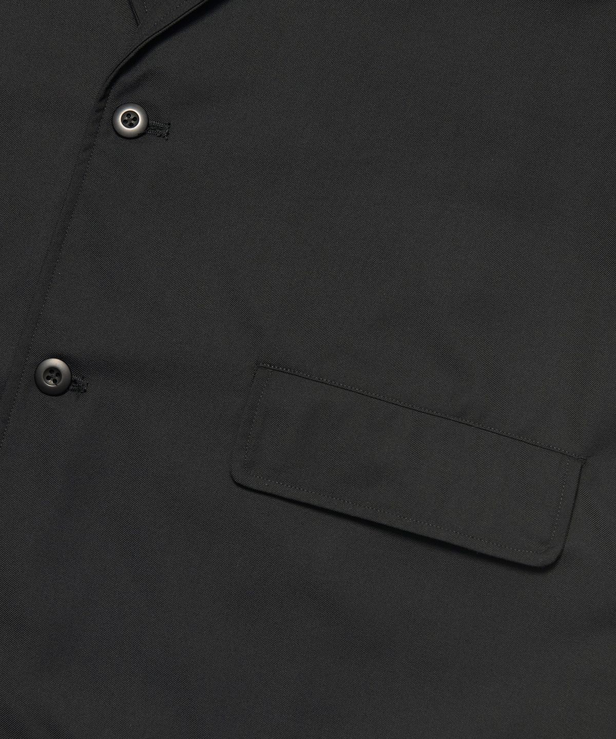 노매뉴얼(NOMANUAL) TWO BUTTON BLAZER - BLACK
