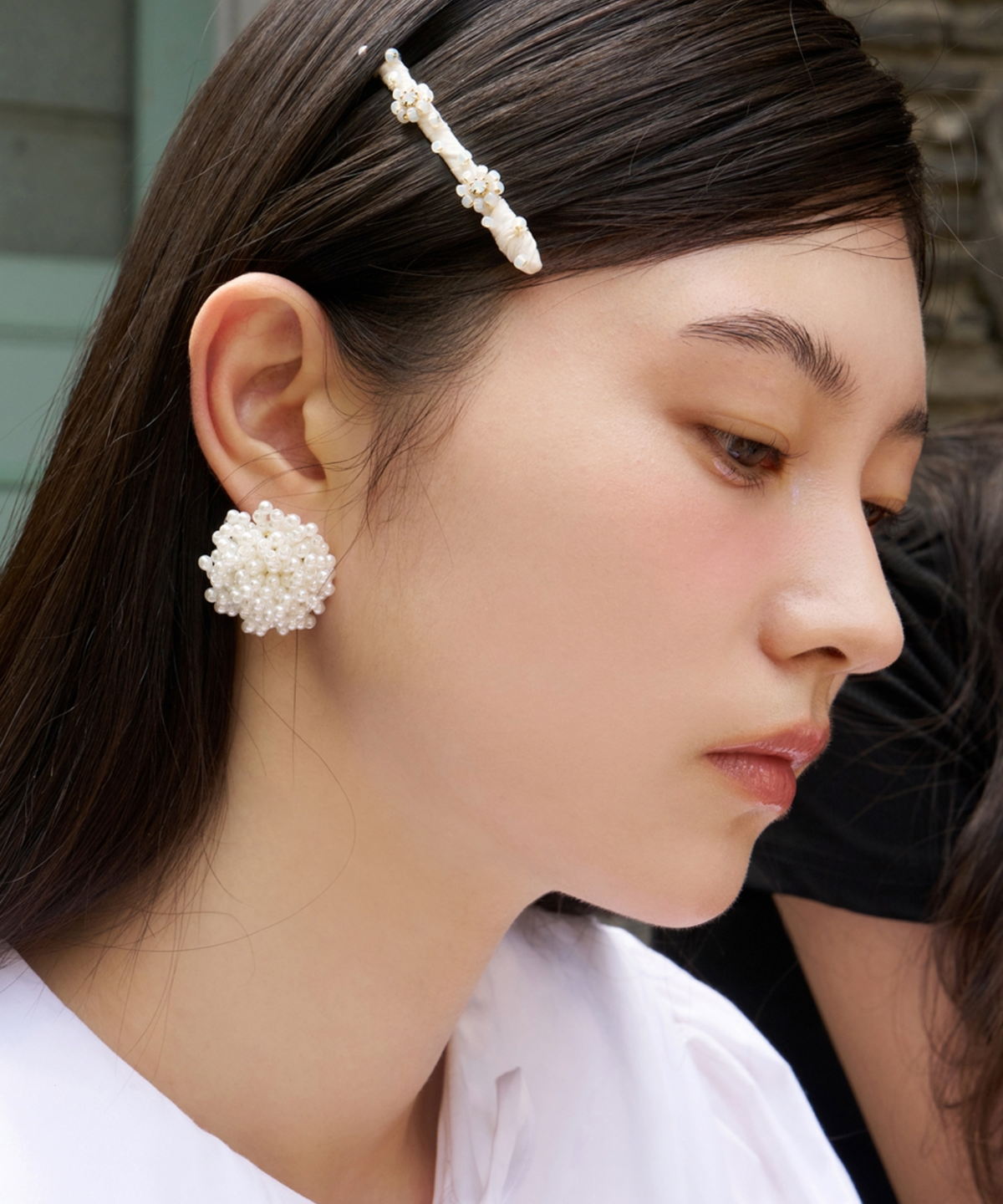 판타스틱 플래닛(FANTASTIC PLANET) pure pearl blossom earrings