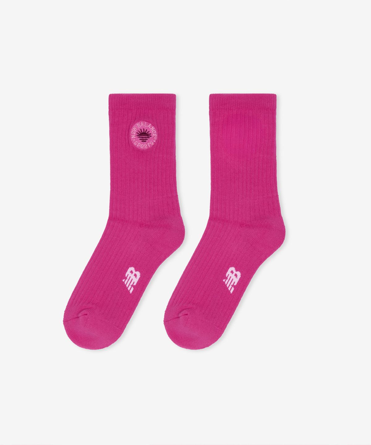 뉴발란스(NEW BALANCE) NBGEGF1107 / 하프파일 모닝레이브 크루삭스 (PINK)