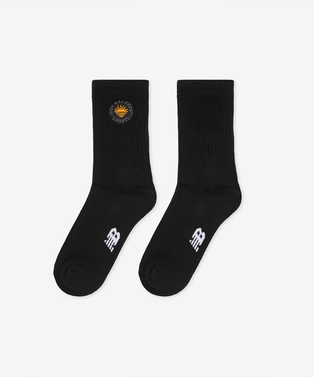 뉴발란스(NEW BALANCE) NBGEGF1107 / 하프파일 모닝레이브 크루삭스 (BLACK)