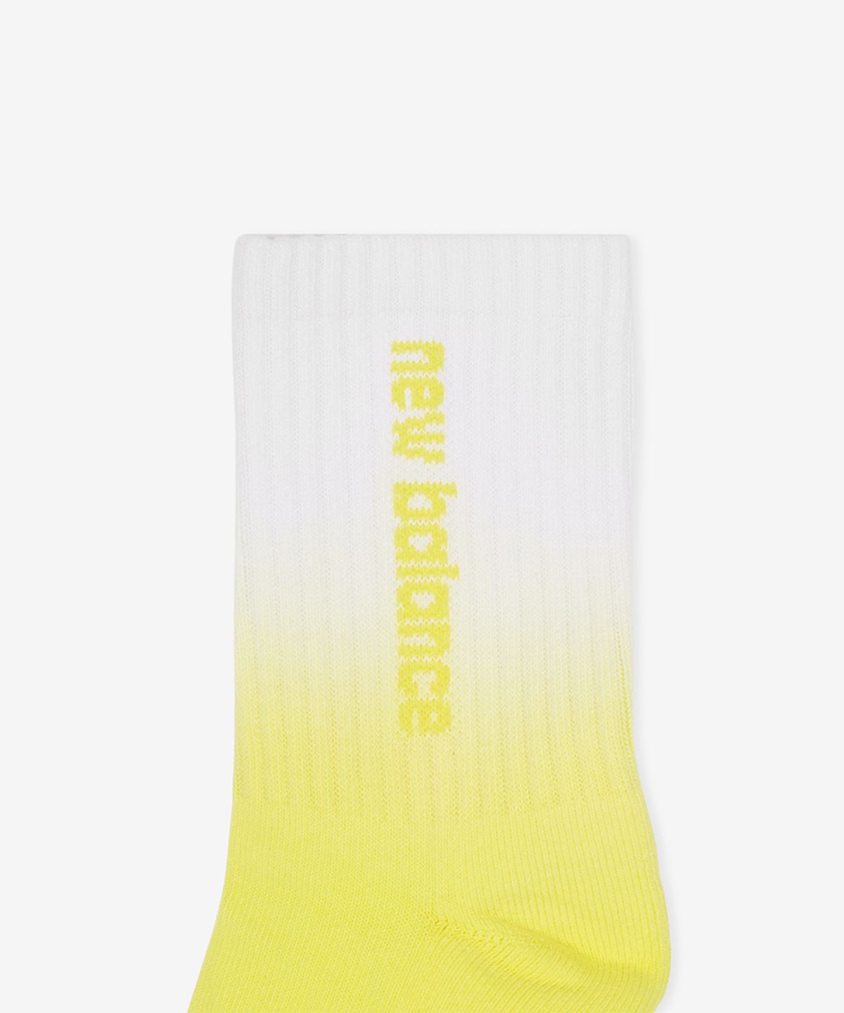 뉴발란스(NEW BALANCE) NBGEGF1108 / 하프파일 그라데이션 크루삭스 (YELLOW)