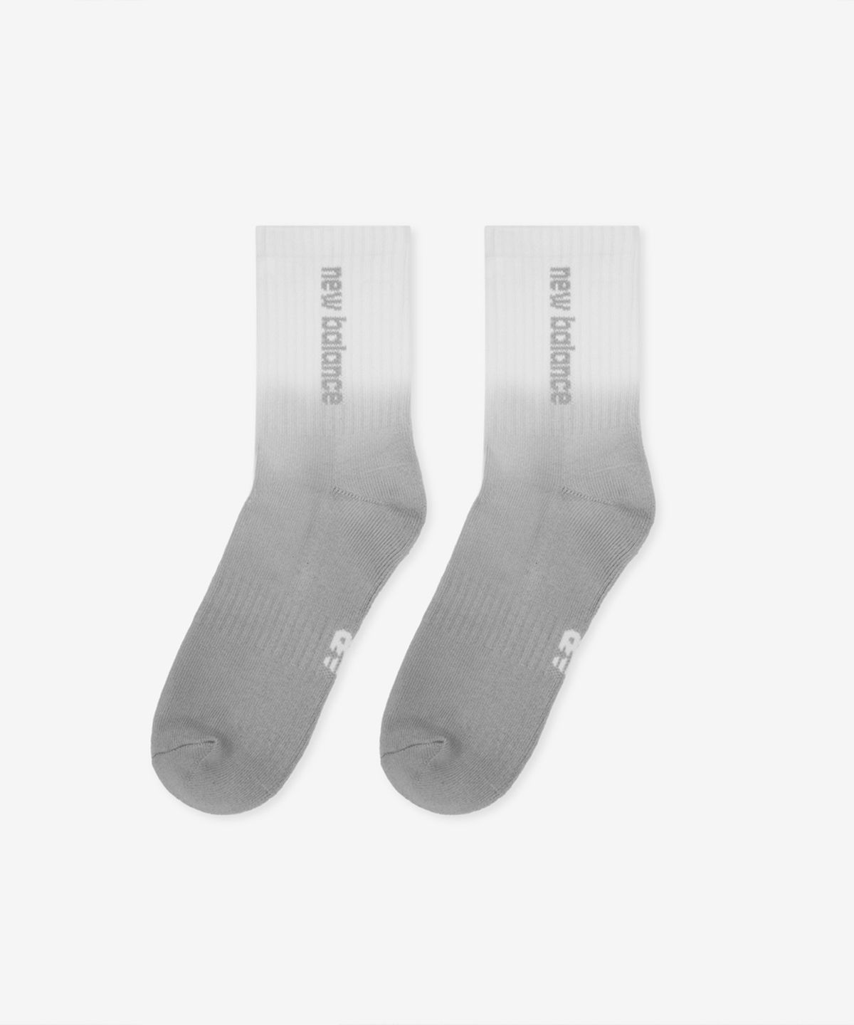 뉴발란스(NEW BALANCE) NBGEGF1108 / 하프파일 그라데이션 크루삭스 (GRAY)